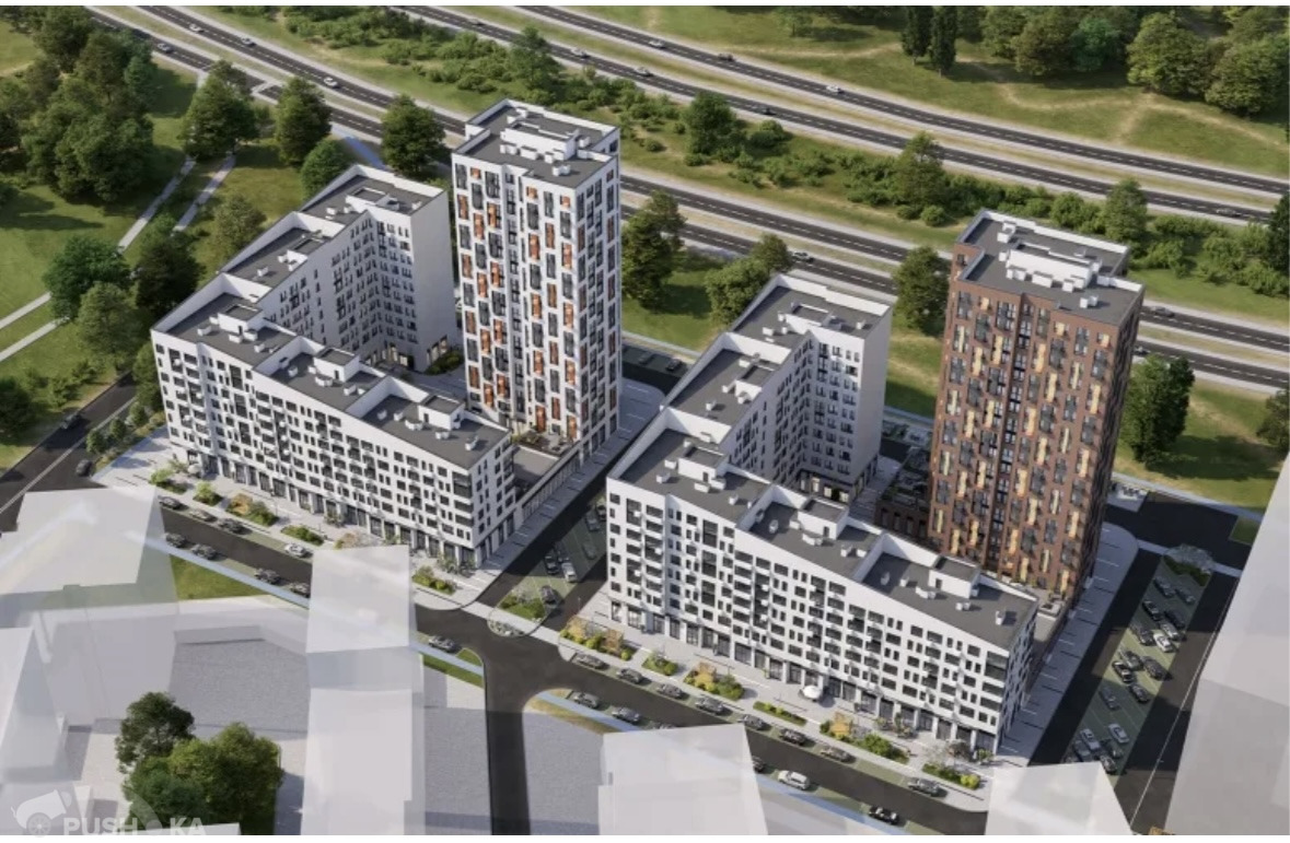Продаётся 2-комнатная квартира в новостройке 40.2 кв.м. этаж 2/14 за 11 500 000 руб 