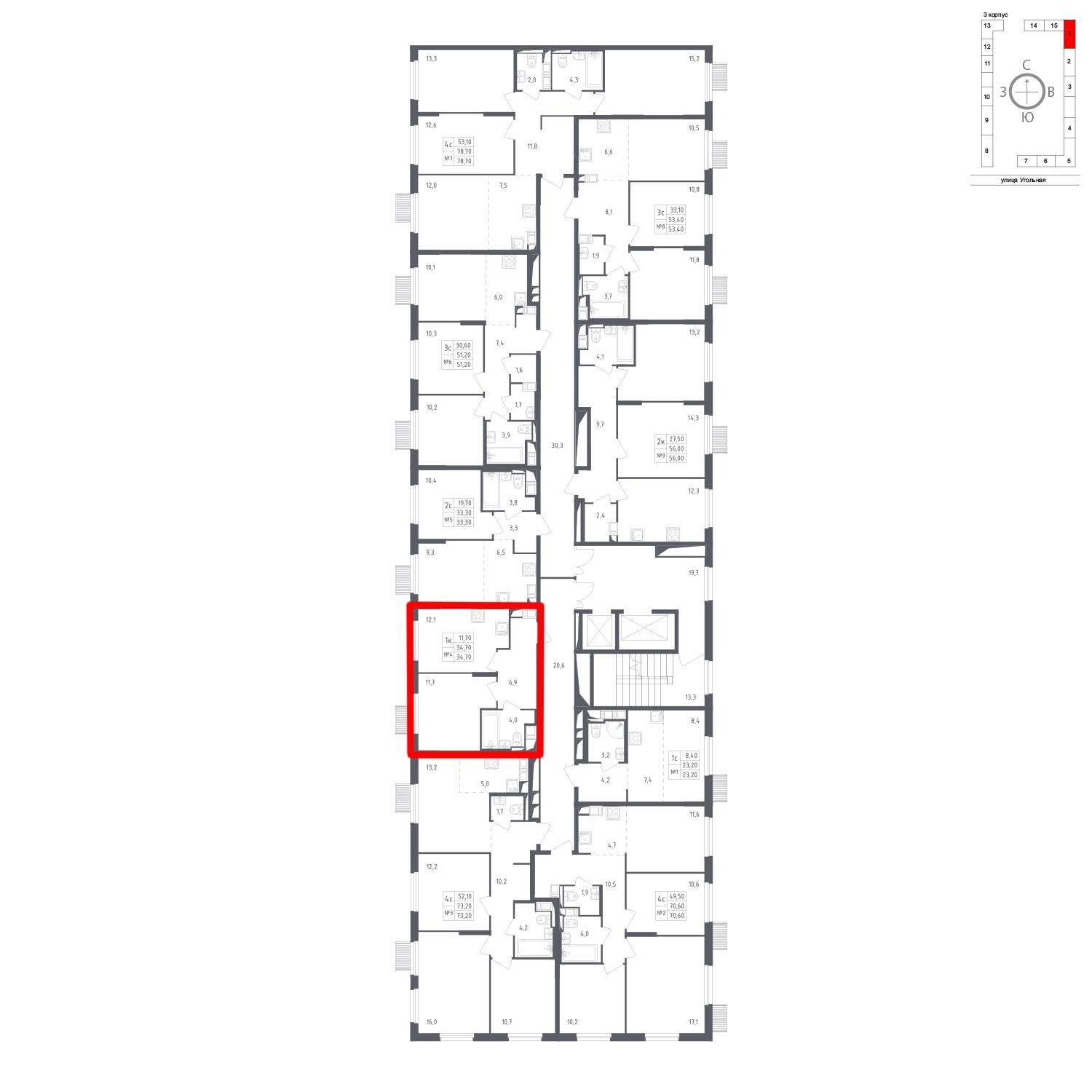 Продаётся 1-комнатная квартира в новостройке 34.7 кв.м. этаж 2/17 за 6 471 911 руб 