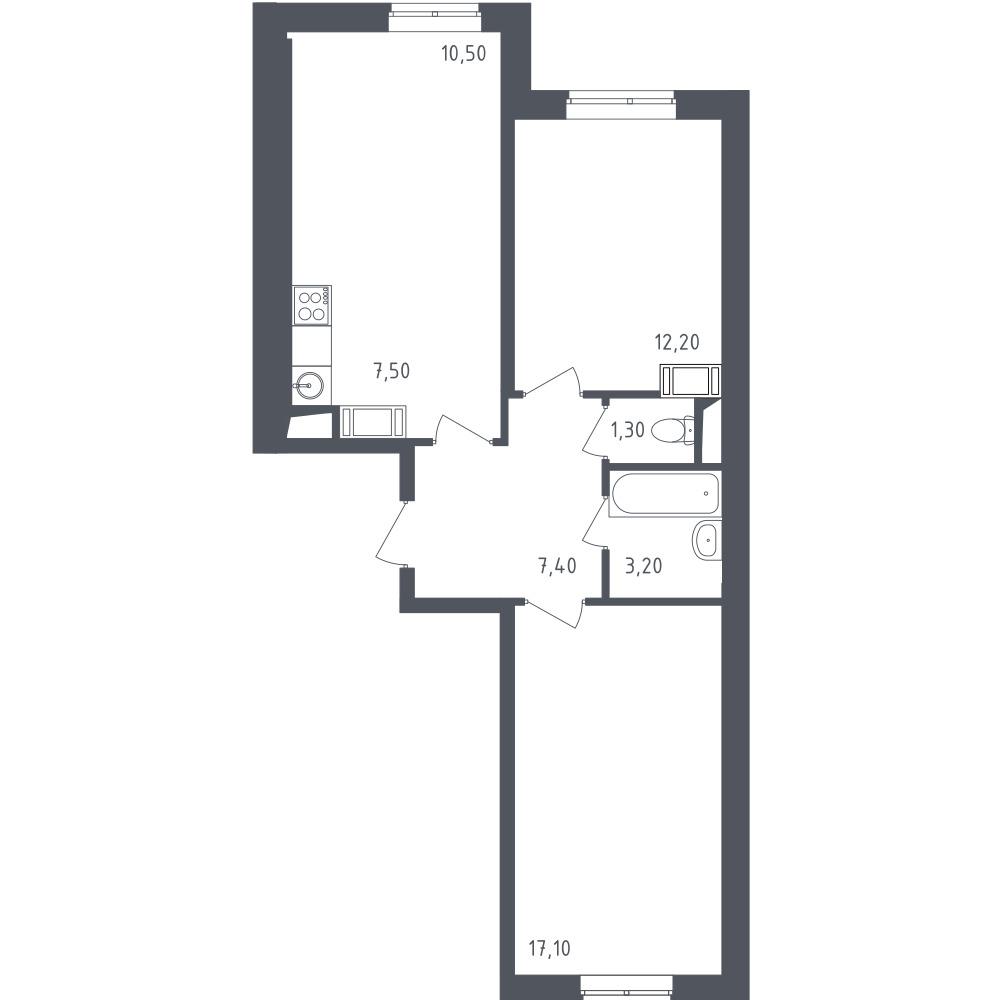 Квартал Некрасовка Самолет Купить