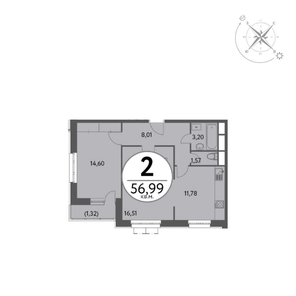 Купить Двухкомнатную Квартиру Улица Федора Полетаева Вторичку