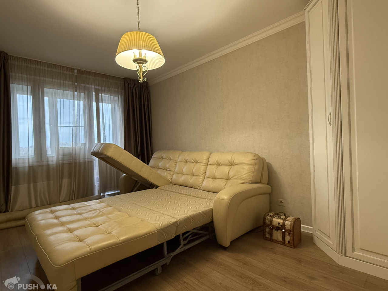 Сдаётся 2-комнатная квартира 65.0 кв.м. этаж 15/25 за 110 000 руб 