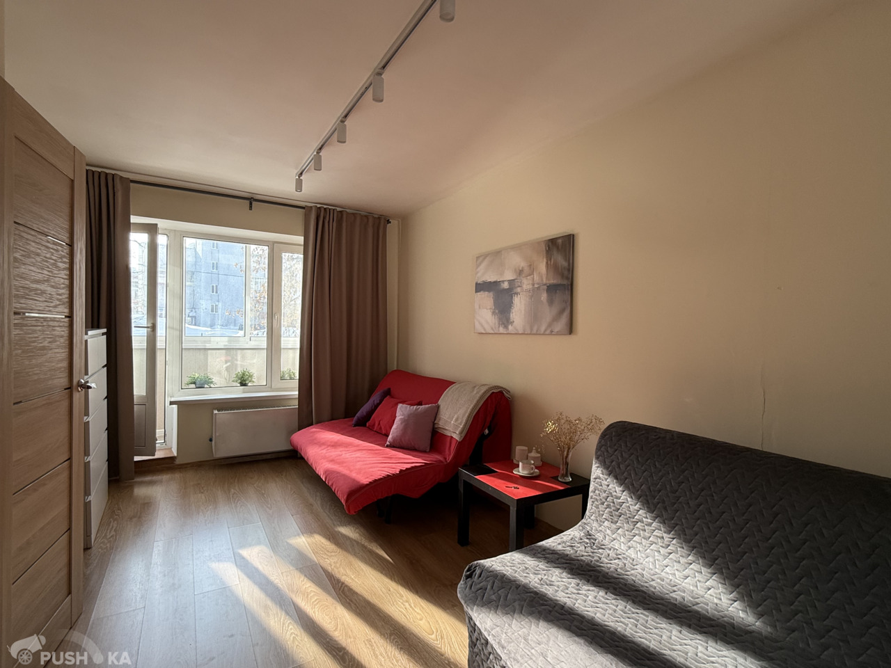 Сдаётся 1-комнатная квартира 36.0 кв.м. этаж 2/9 за 60 000 руб 