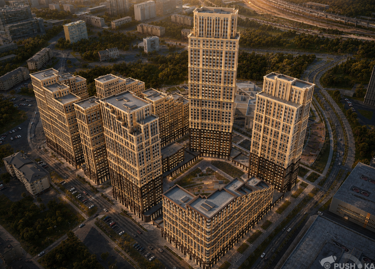 Продаётся 2-комнатная квартира в новостройке 68.0 кв.м. этаж 30/35 за 46 613 700 руб 